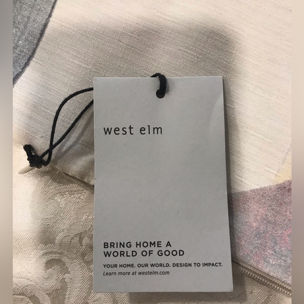 NWT West Elm 2 pillowcases - Picture 6 of 8